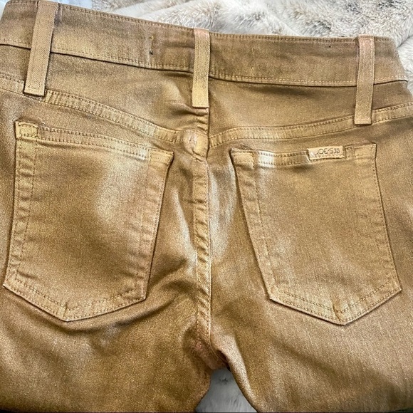 Joe’s Jeans 'The Skinny' Metallic Coated Jeans - Picture 8 of 9